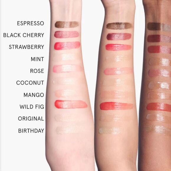 Glossier Balm Dotcom Lip Balm and Skin Salve Color: Wild Fig - sheer coral tint - Picture 5 of 10